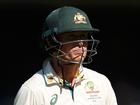 Marnus Labuschagne departs for 64. 