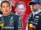 George Russell, Christian Horner and Max Verstappen have all been embroiled in controversies this F1 season.