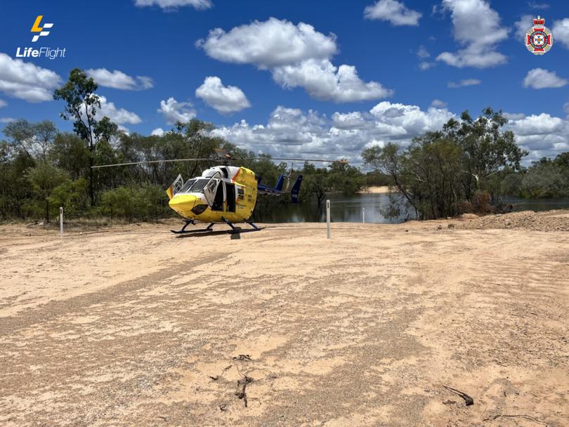 One of the rescuers was only in his first week on the job with LifeFlight.