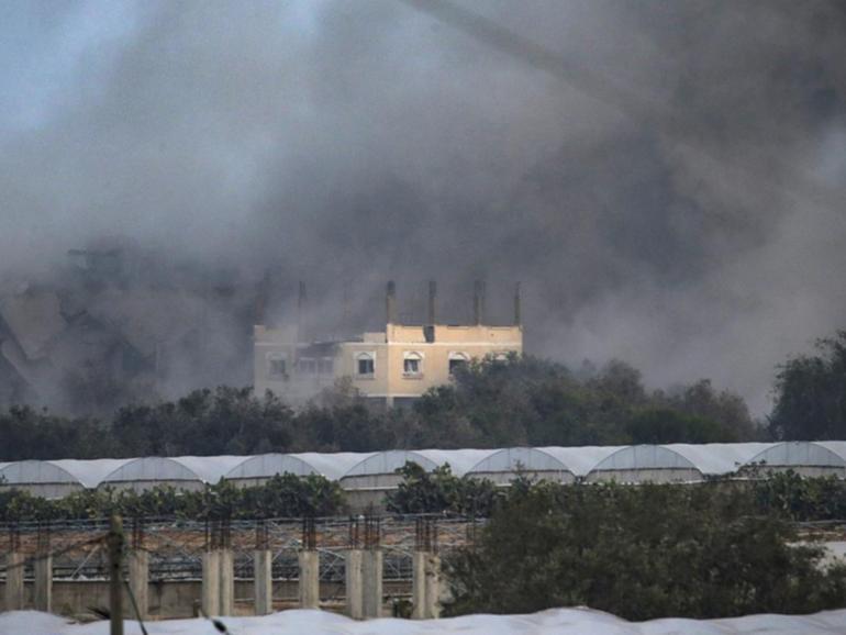 Israel is denying claims it has targeted a hospital in Gaza, despite doctors reports.