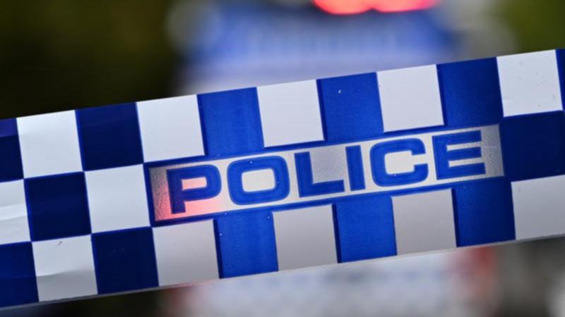 A man has been killed after an object flew off a caravan and struck his car.