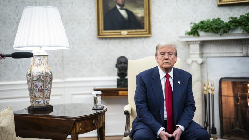 President-elect Donald Trump in the Oval Office to meet with President Joe Biden after Trump's election victory. 