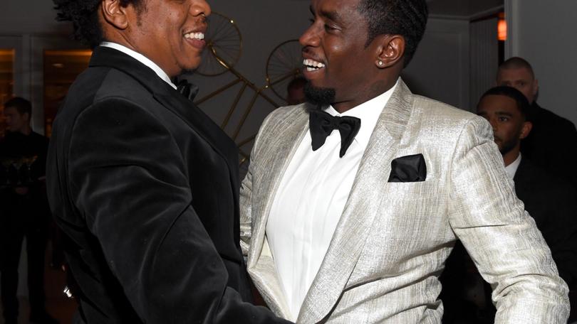 Jay-Z and Sean Combs at Combs’ 50th Birthday Bash in 2019.