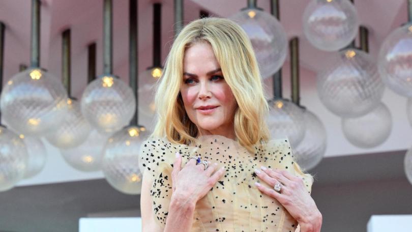 Nicole Kidman has revealed why she works so hard. (EPA PHOTO)