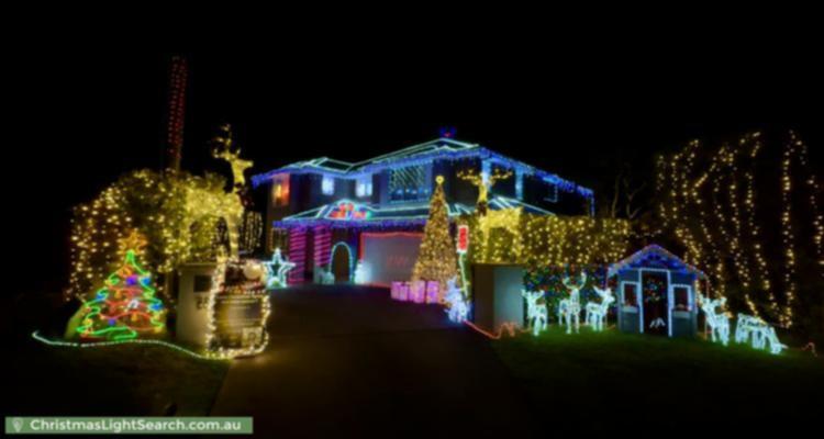 For four hours each night, 18 Ruan Avenue, Hornsby Heights transforms into some exciting Christmas magic.