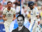 Mitchell Starc claimed the vital wicket of Virat Kohli during his sublime first innings