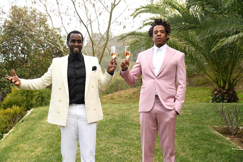 Sean Combs and Jay-Z  in 2020.