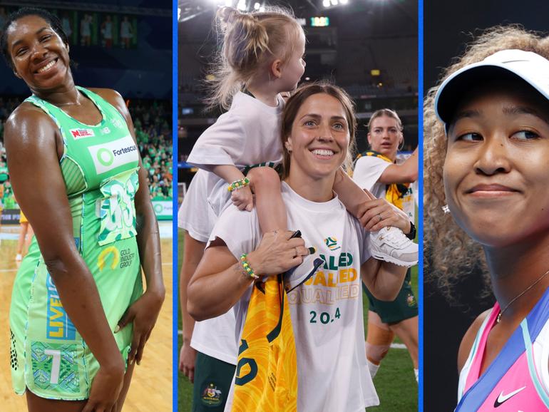 Jhaniele Fowler-Nembhard, Katrina Gorry and Naomi Osaka have all chosen to have children while still playing.