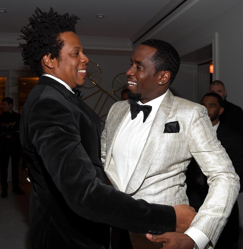 ay-Z and Sean Combs attend Sean Combs 50th Birthday Bash in 2019.