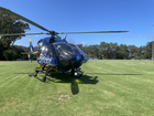 A two-year-old boy is airlifted to hospital by CareFlight following a near-drowning incident.
