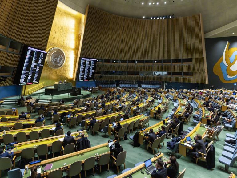 Australia has voted in favour of a ceasefire in Gaza. 