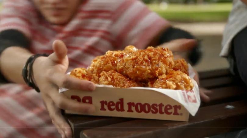 The Red Rooster ad received complaints for promoting “anti-social behaviour and theft”.