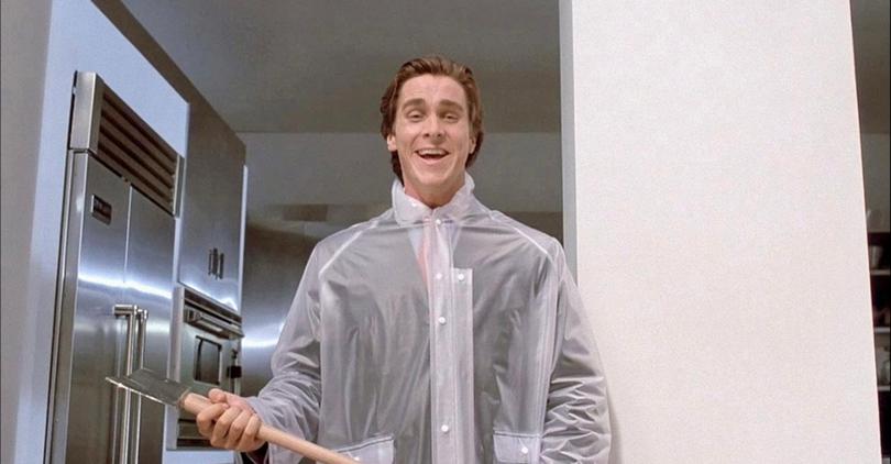 Christian Bale in American Psycho.