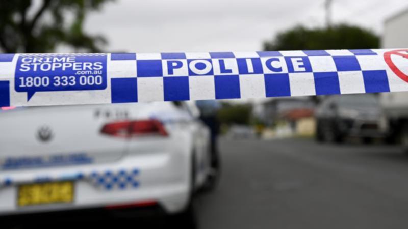 A man has died after he was hit by a police vehicle, Tasmania Police say.