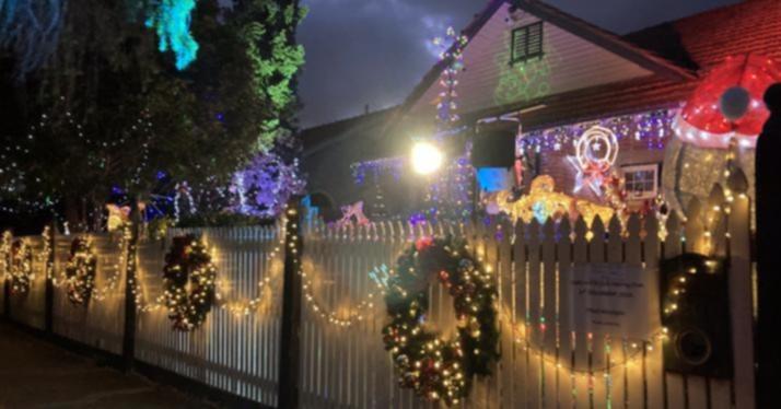 At Shaftsbury Lights you’ll find a “heartwarming display crafted by a welcoming owner dedicated to bringing joy to local kids”.