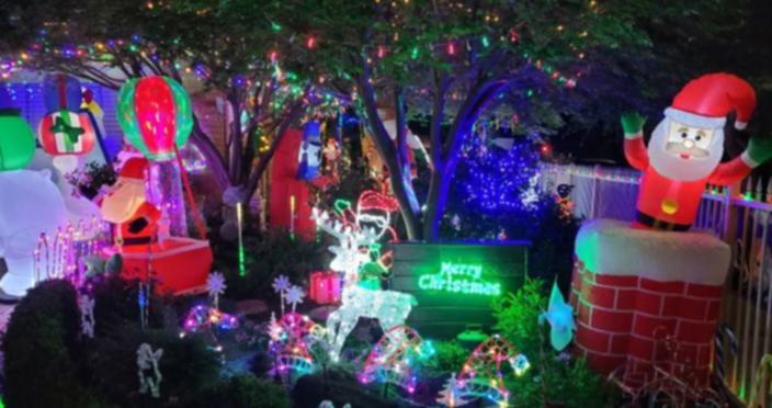 “Every year for as long as we can remember, the owners at 71 Dunnings Road, Point Cook spend months to set up this lovely fully walk-in and interactive display,” Kennedy said.