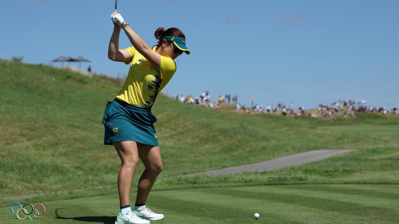 Australia’s Hannah Green during the Paris Olympics.