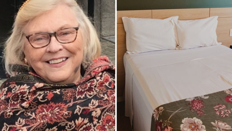 Rosalind Walker was trapped against a wall for two days.
