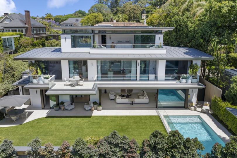 The enviable property at 34a Victoria Road, Bellevue Hill.