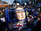 Approximately 2 million citizens gather in Yeouido, Seoul, South Korea to wait for President Yoon Suk Yeol’s impeachment. 