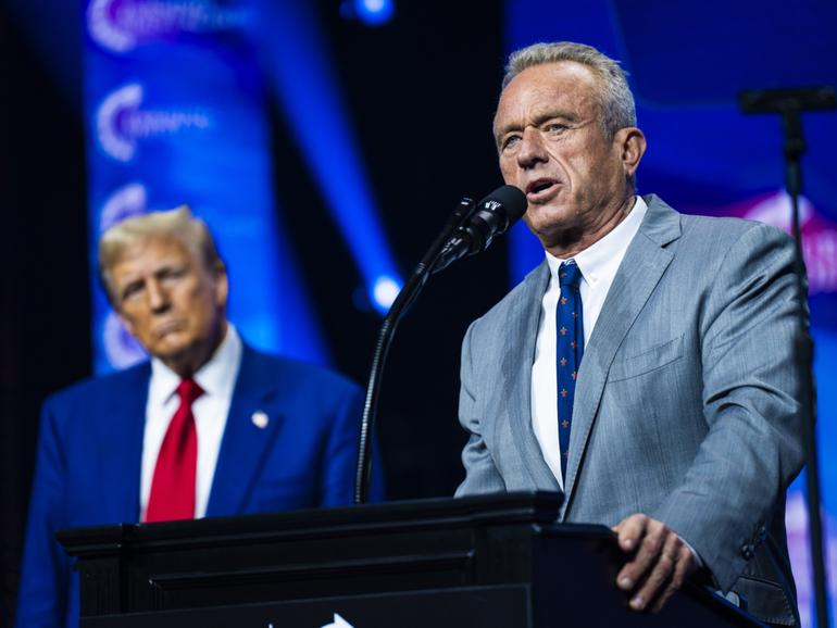 President-elect Donald Trump and Robert F. Kennedy Jr.