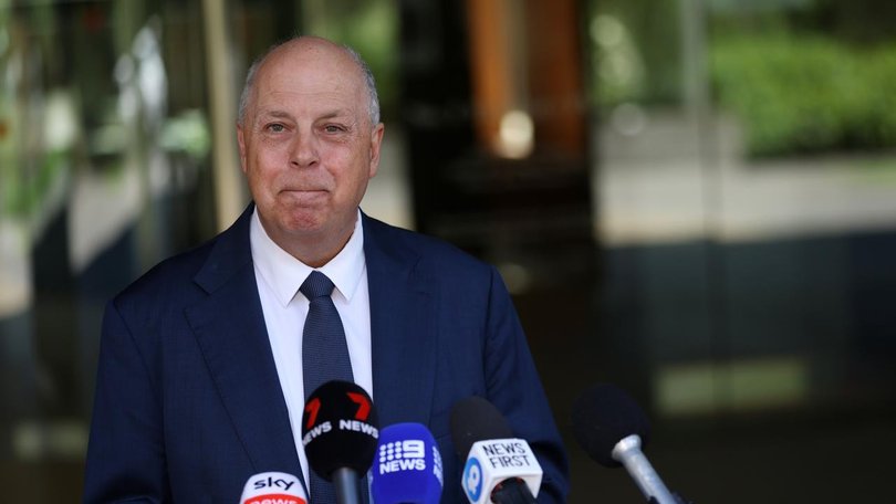 Victorian Treasurer Tim Pallas has resigned after 10 years in office. (Con Chronis/AAP PHOTOS)