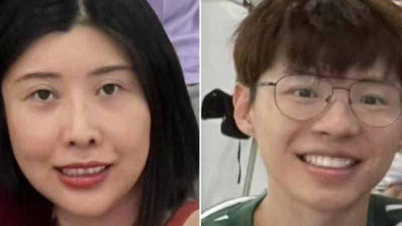 Zhuojun ‘Sally’ Li's husband Jai-Bao ‘Rex’ Chen (right) is missing after her suspected murder.