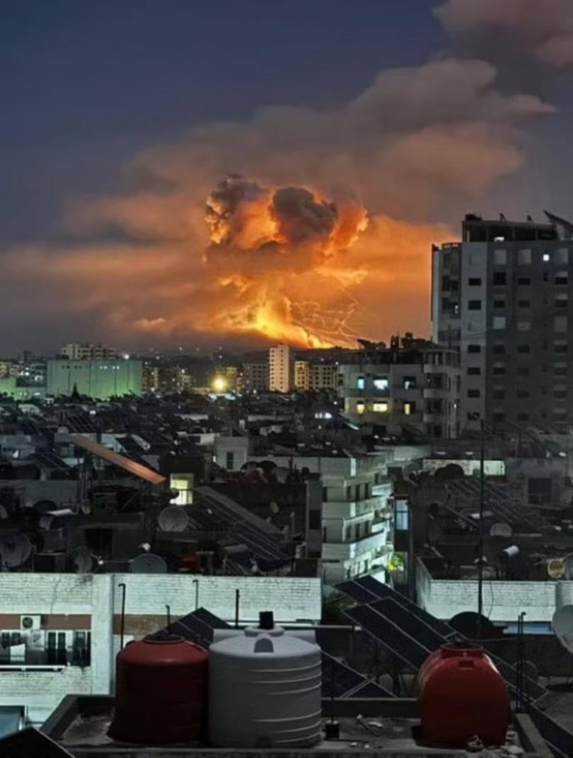 A war monitor group said that Israeli strikes had targeted military sites in Syria's coastal Tartus region.