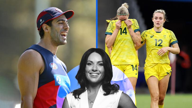 AFL stars like Christian Petracca are paid vast sums compared to our top female athletes like the Matildas.