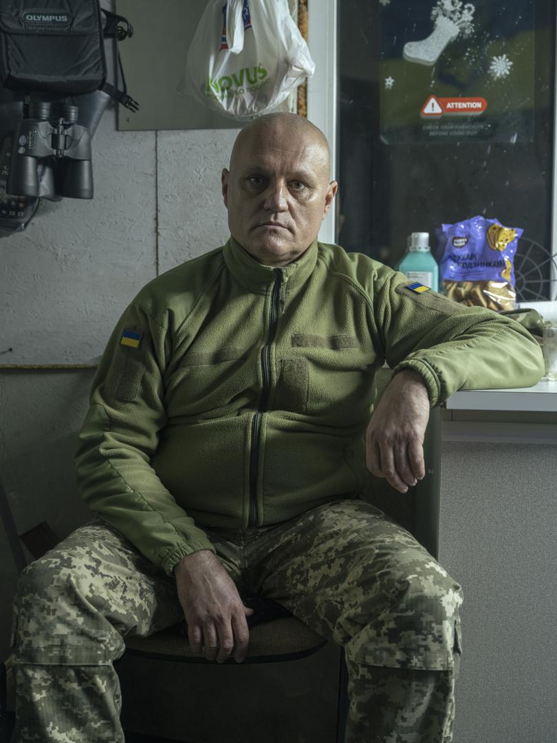 Oleksandr Muzyka, 53, commander of a Mriya formation. 