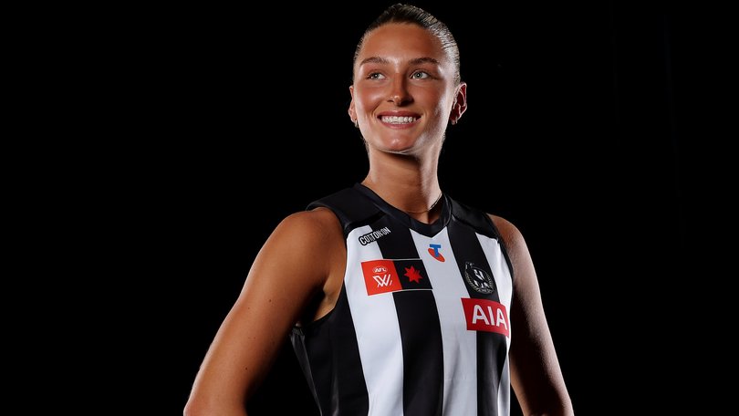 Victorian midfielder-forward Ash Centra has been chosen by Collingwood as the No.1 pick in the first national AFLW draft.