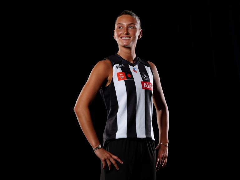 Victorian midfielder-forward Ash Centra has been chosen by Collingwood as the No.1 pick in the first national AFLW draft.