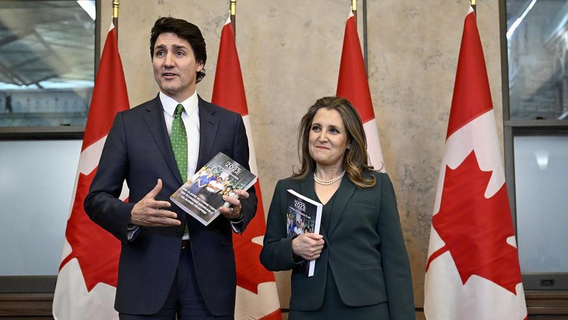 Finance Minister Chrystia Freeland says she is quitting, citing differences with the prime minister.