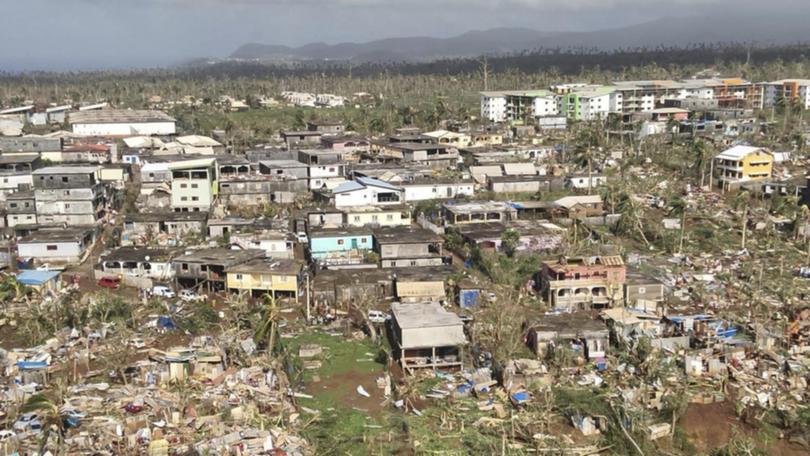 Cyclone Chido has devastated large parts of the archipelago of Mayotte off eastern Africa.