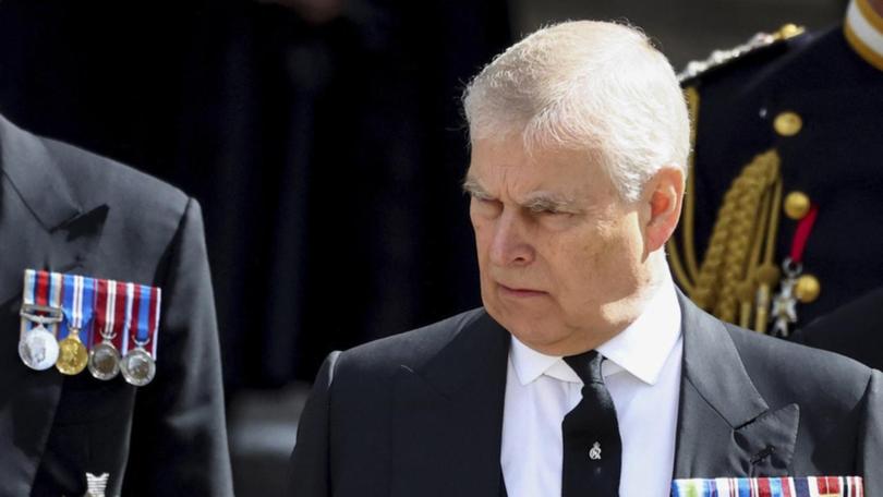 Prince Andrew says he "ceased all contact" with a Chinese businessman once concerns were raised. (AP PHOTO)