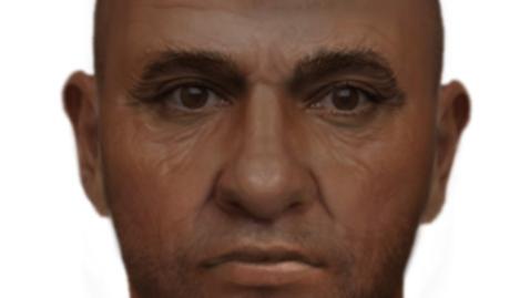 Police have released an artists image of the alleged attacker.