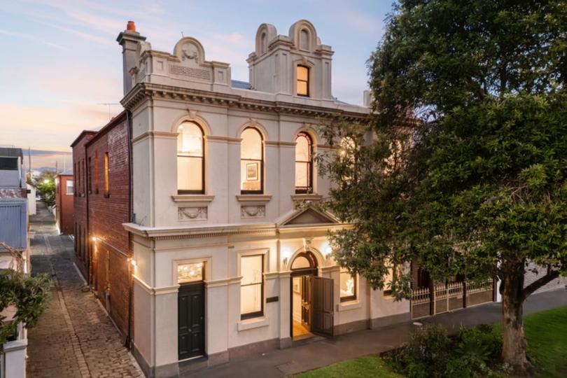 This classic Victorian terrace captured Bridgerton high society dreams.