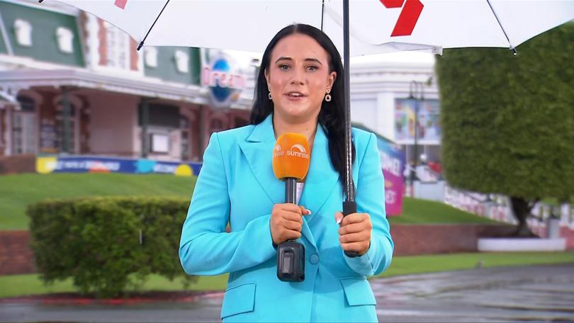 Sunrise reporter Georgia Costi was at Dreamworld on Tuesday. 