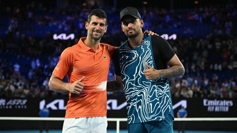 Novak Djokovic and Nick Kyrgios will play doubles as the Aussie continues his return to top tennis.