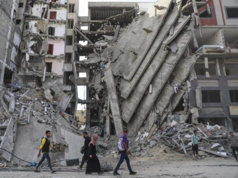 Palestinians in the besieged enclave are desperate for a ceasefire after 14 months of conflict.