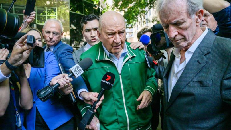 Alan Jones is facing a total of 34 charges, including 11 counts of aggravated indecent assault where the alleged victim was under his authority.