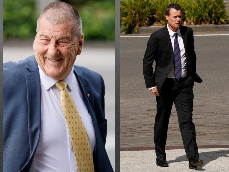 Jeff Kennett and Lleyton Hewitt were among the mourners at Neale Fraser’s funeral today.