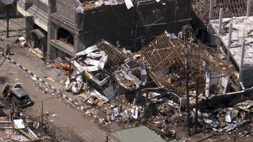 More than 200 people, including 88 Australians, were killed the Sari night club bombing in 2002. 