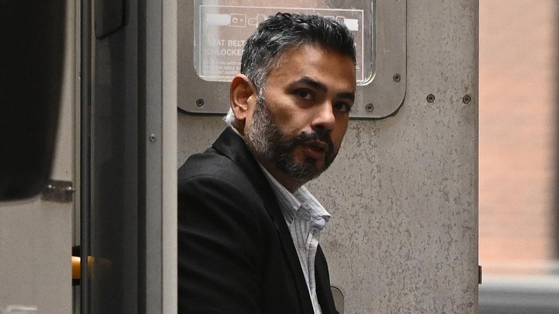 Dinush Kurera has been sentenced to 37 years' jail for murdering his wife with an axe. (Joel Carrett/AAP PHOTOS)