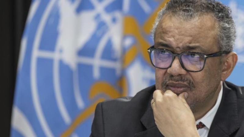 World Health Organisation head Tedros Adhanom Ghebreyesus says more samples are being tested.