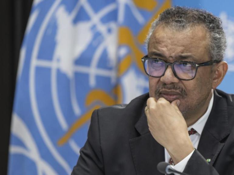 World Health Organisation head Tedros Adhanom Ghebreyesus says more samples are being tested.