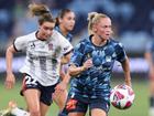 Millie Farrow (r) says Sydney FC are not in panic mode despite their poor start to the ALW season. (Mark Evans/AAP PHOTOS)