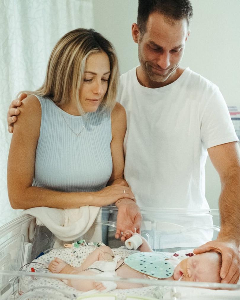 Dan and Dani Reilly are grieving their 10-day-old daughter, Billie Vera Reilly.