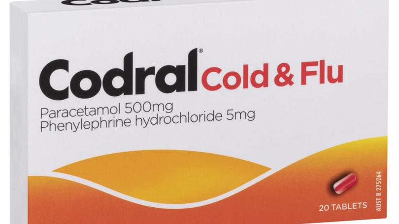 Codral, Benadyl and Sudafed have been listed in the class action.