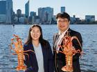 WA Chinese Chamber of Commerce chief Louise Clunies-Ross and president Tony Chong.